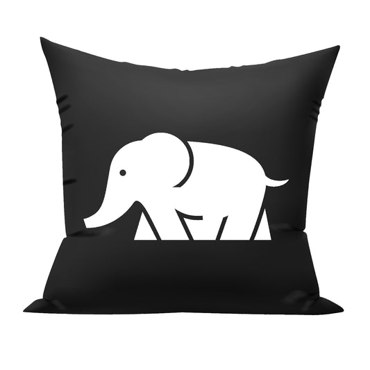 Elephant print | 16x16 inches Cushion with filler (1 Pc.)
