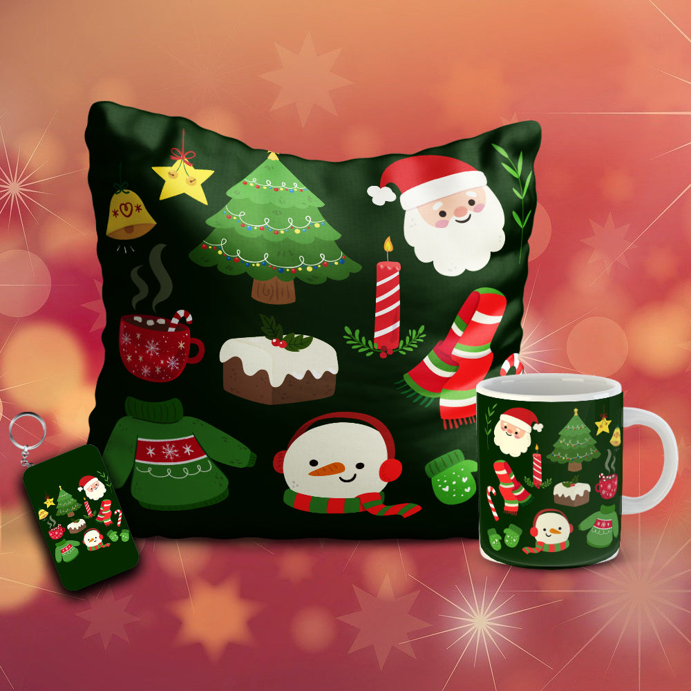 Merry Christmas Gift Combo Green