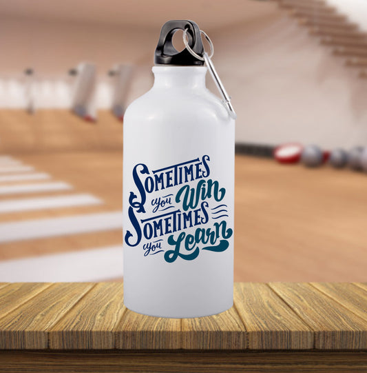 printed gym bottle