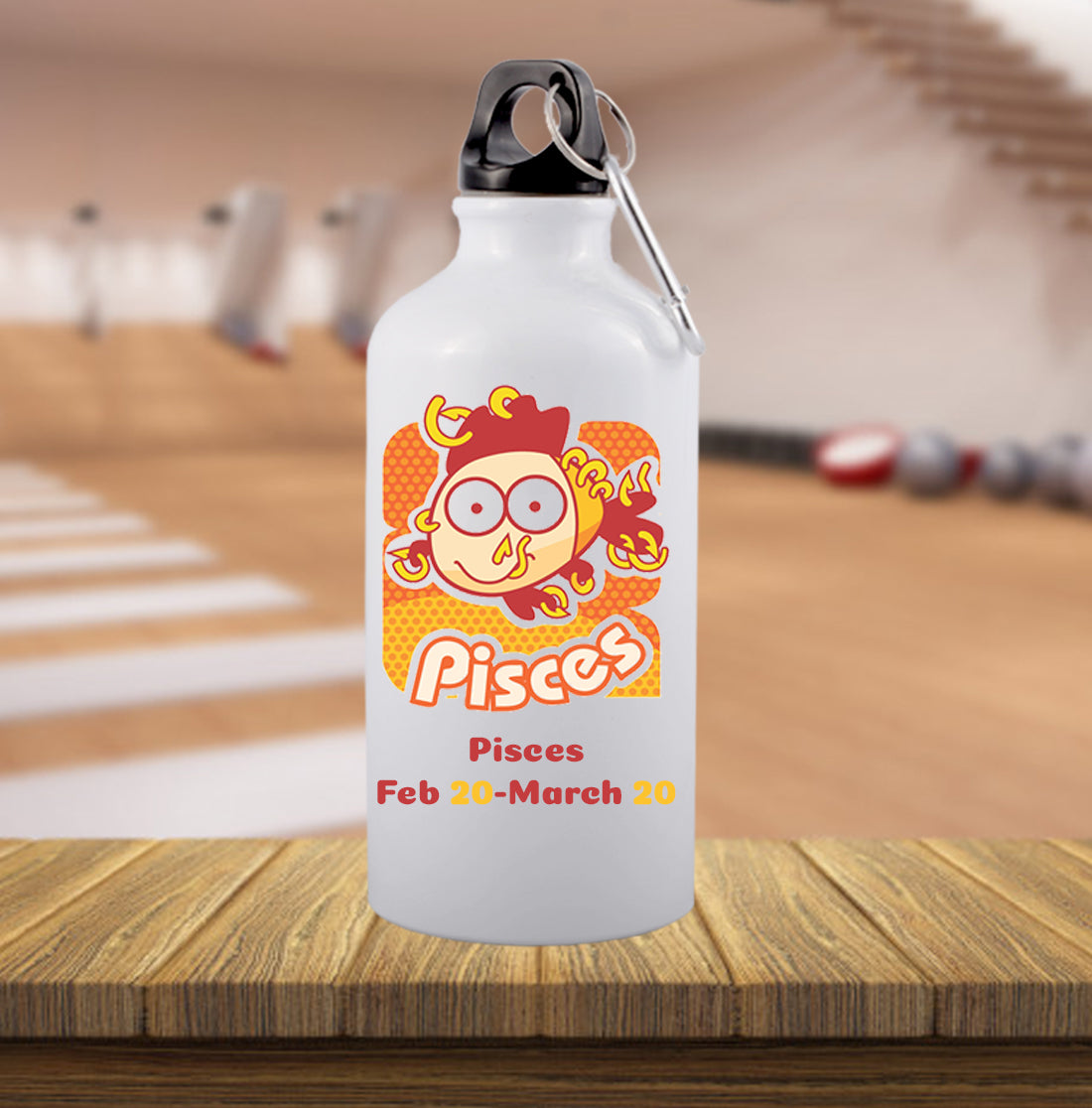 pisces zodiac bottle