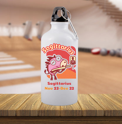 Sagittarius zodiac sign sipper bottle