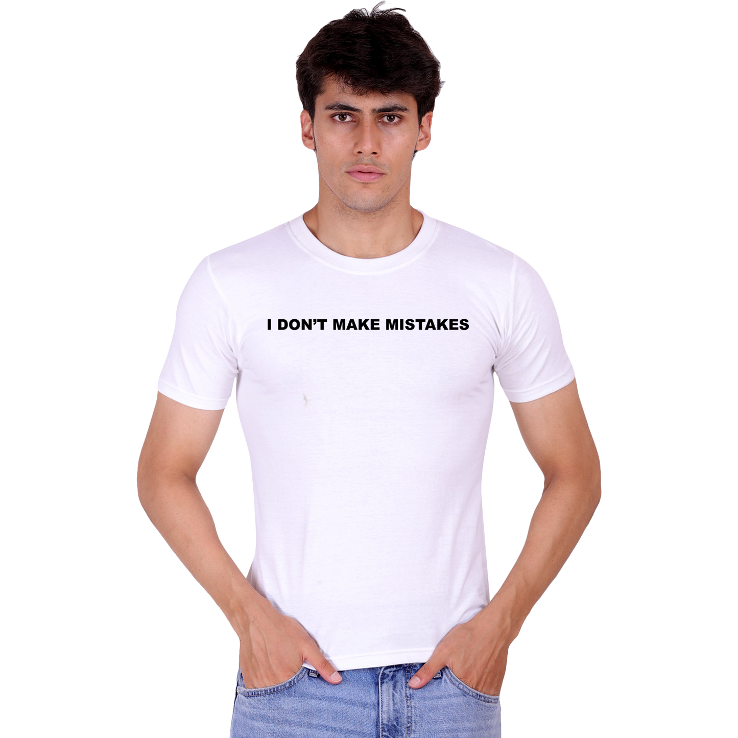 I don't make mistakes cotton T-shirt | T123